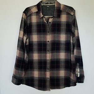 Roots Canada l/s womens shirt XL T